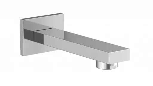 SAPHO Nástěnná výtoková hubice, hranatá, 160, chrom BO411