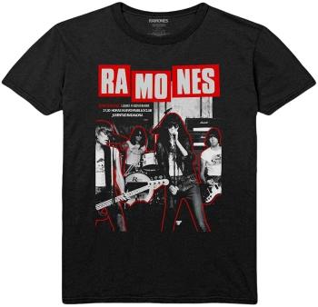 Ramones Tričko Barcelona Unisex Black L