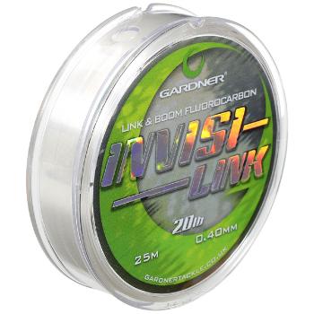 Gardner fluorocarbonový vlasec invisi link čirá 25 m-průměr 0,45 mm / nosnost 25 lb