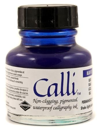 D&R - Farebný kaligrafický tuš D&R - blue 29,5 ml