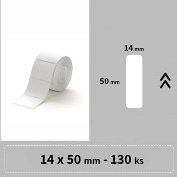 Niimbot štítky RP A2A68601001, 15x50mm 130ks Bílé pro D11, D11-M, D110, D110-H