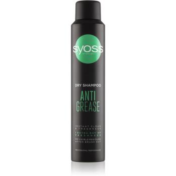 Syoss Anti Grease suchý šampon pro rychle se mastící vlasy 200 ml