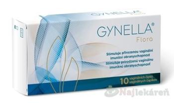 GYNELLA Flora vaginálne čapíky 10 ks