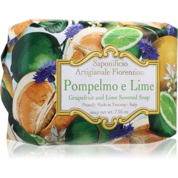 Saponificio Artigianale Fiorentino Grapefruit and Lime Perfumed Soap přírodní tuhé mýdlo 200 g