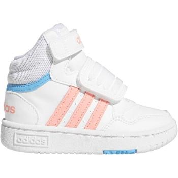 adidas HOOPS 3.0 MID AC I Dětská obuv, bílá, velikost