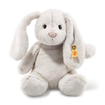 Steiff Soft Cuddly Friends Hoppies zajíček světle šedý 28 cm