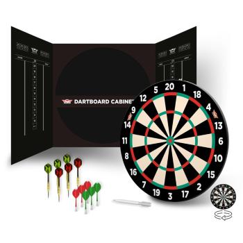 Kabinet s terčem Bull's Magnetic Paper Dartboard Cabinet Set