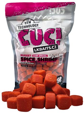 Lk baits cuc nugget carp spice shrimp 1 kg - 17 mm