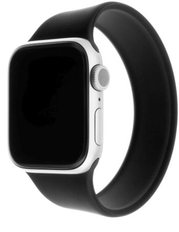 Szíj FIXED Elastic Silicone Strap Apple Watch 38 / 40 / 41mm méret S - fekete