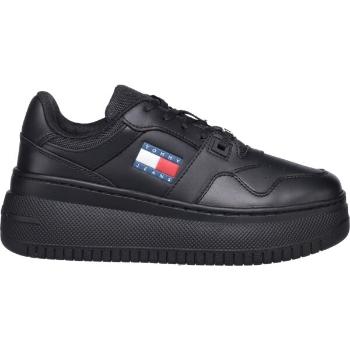 Tommy Hilfiger TJW RETRO BASKET FLATFORM ESS Dámské tenisky, černá, velikost