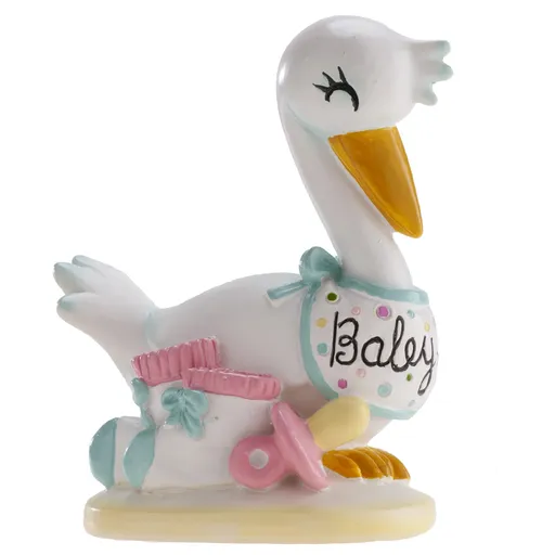 Dekora Figurka na dort - Čáp Baby 10 cm