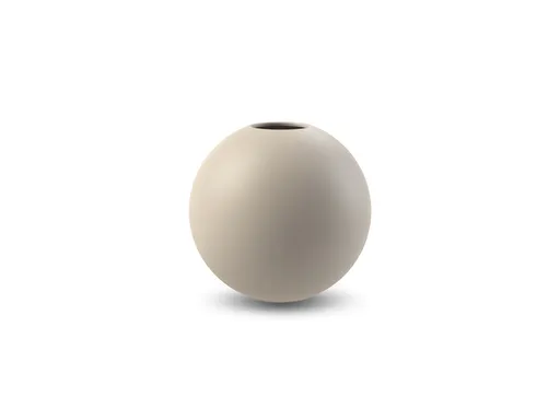 Váza Ball, 8cm, písek - COOEE
