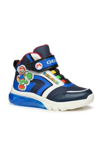 Dětské sneakers boty Geox CIBERDRON modrá barva, J46LBJ.054FU