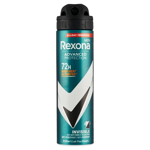 Rexona Antiperspirant ve spreji Men Advanced Protection Invisible 150 ml
