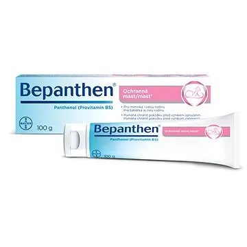 Bepanthen Baby 100g pomáhá chránit před opruzením, na bradavky (3337269)