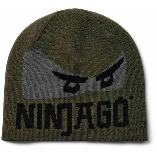 LEGO® kidswear LWARIS 603 Chlapecká zimní čepice, khaki, velikost 54-56