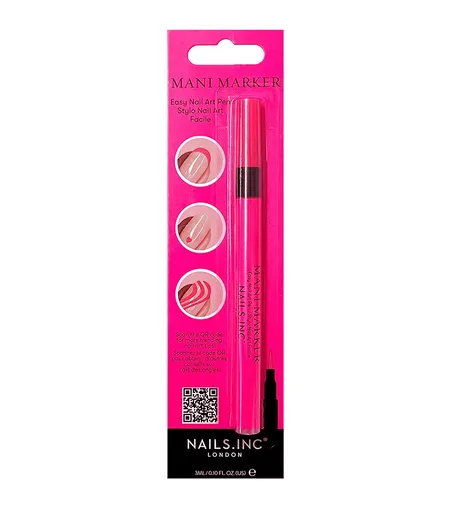 Nails Inc. Mani Marker Neon Pink pero na nehty 14 ml