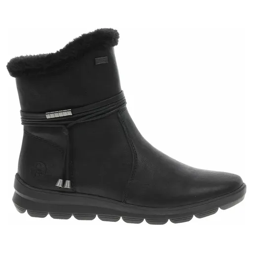 Dámské polokozačky Rieker Z0070-00 schwarz 38