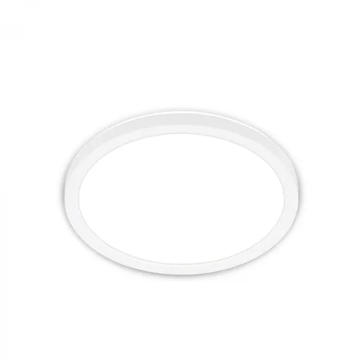 BRILONER Tava LED stropní svítidlo, ploché, přímé a nepřímé osvětlení, 1900 lm, 16 W, bílé, kruhové 24 cm 7515416