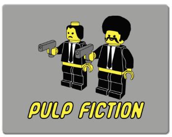 Podložka pod myš Pulp Fiction Lego