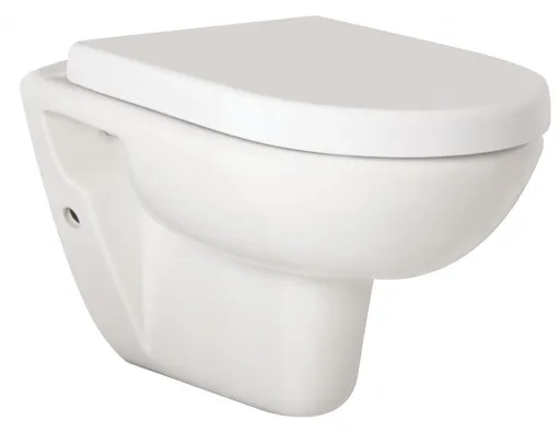 OLSEN SPA Závěsné WC COMPACT WC sedátko Bez sedátka OLKGKO04DAK00
