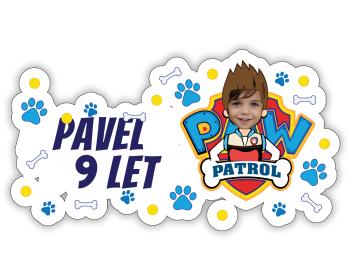 Personal Personalizovaná podložka pod tanier -  Paw Patrol