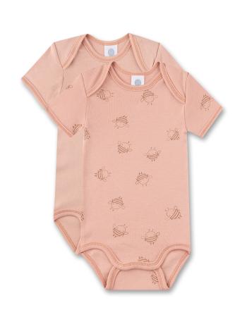 SANETTA Kezeslábas  barna / fáradt rózsaszín