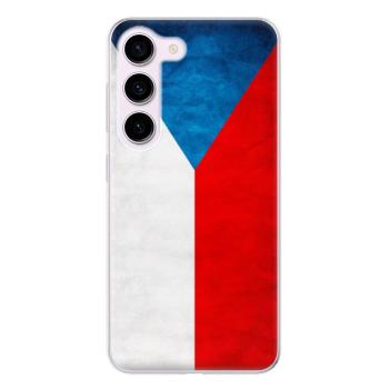 Odolné silikonové pouzdro iSaprio - Czech Flag - Samsung Galaxy S23 5G