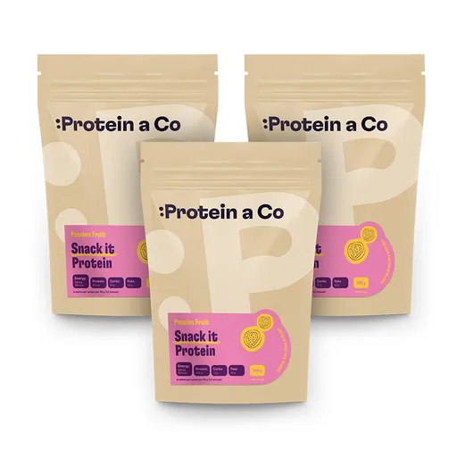 Protein a Co SNACK IT Protein 2+1, 500 g 3x Passion fruit