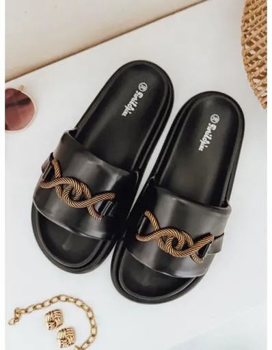 Dámské žabky BLACKKISS černé