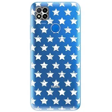 iSaprio Stars Pattern - white pro Xiaomi Redmi 9C (stapatw-TPU3-Rmi9C)