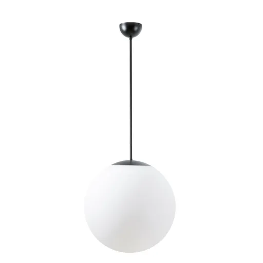 OSMONT ADR61786 ADRIA P3 závěsné skleněné svítidlo černá / bílá IP40 4000 K 27W LED