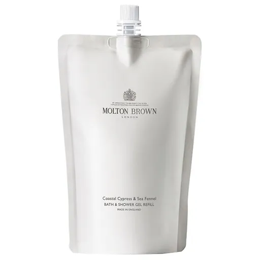 Molton Brown Náhradní náplň pro sprchový gel Coastal Cypress & Sea Fennel (Bath & Shower Gel Refill) 400 ml