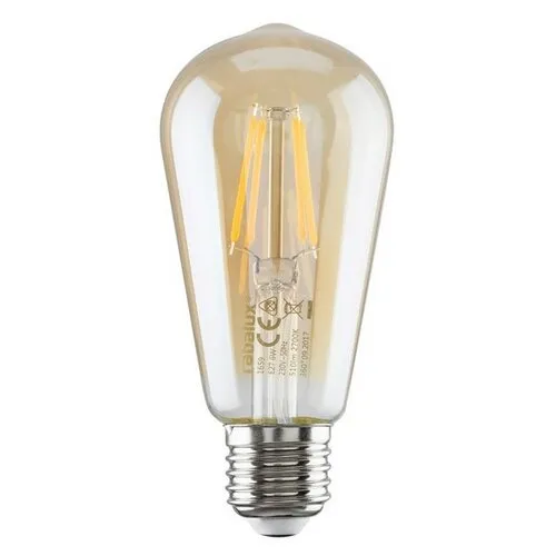 Rabalux Dekorativní LED filament žárovka čirá, E27, ST65, 5 W, 600lm