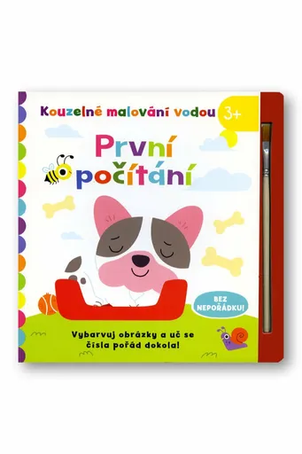 Kouzelné malování vodou - První počítání  Elizabeth Golding - Elizabeth Golding, Carlo Beranek