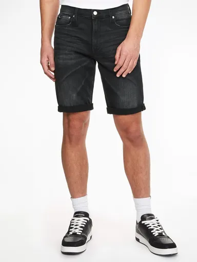 Calvin Klein pánské džínové šortky J30J320525 30/NI