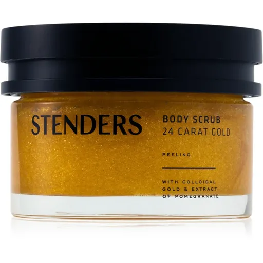 STENDERS 24 Carat Gold tělový peeling pro hedvábnou pokožku s 24karátovým zlatem 200 ml