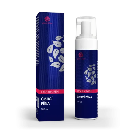 IDEA for MEN - Čisticí pěna pro muže 200 ml - Green idea