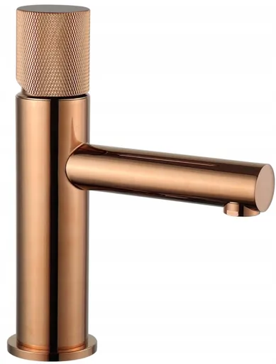 MEXEN/S Elba One Umyvadlová baterie, růžové zlato 74101-60