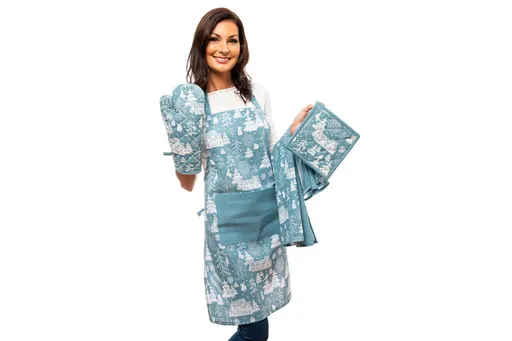 Kuchyňský set se zástěrou