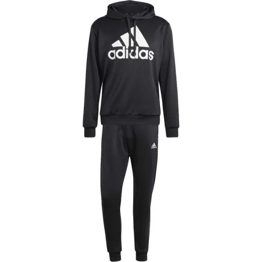 adidas SPORTSWEAR FRENCH TERRY HOODED TRACKSUIT Pánská tepláková souprava, černá, velikost XXL