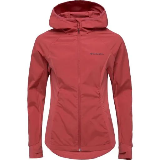 Columbia SWEET AS III W HOODED SOFTSHELL Dámská softshellová bunda, červená, velikost