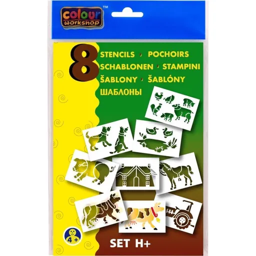 Centropen Šablony A5 8 ks Farma