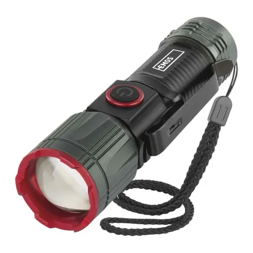 EMOS LED nabíjecí kovová svítilna 300lm, 700mAh P3120