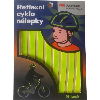 Quick REFLEXNÍ NALEPKY Reflexní cyklo nálepky, reflexní neon, velikost