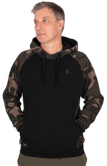 Fox mikina black/camo pullover premium 310 hoodie - xxl