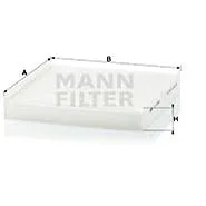 MANN-FILTER CU2245 pro vozy CITROËN;PEUGEOT (CU2245)