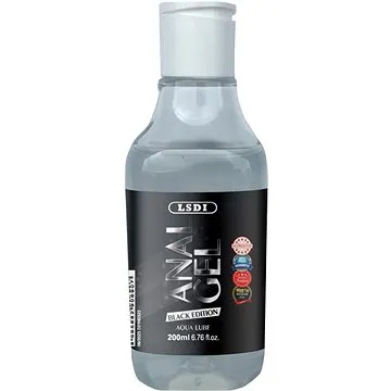 LSDI LUBRIKAČNÍ ANÁLNÍ GEL BLACK 200ML (345)
