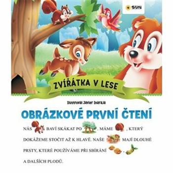 Zvířátka v lese - Obrázkové první čtení