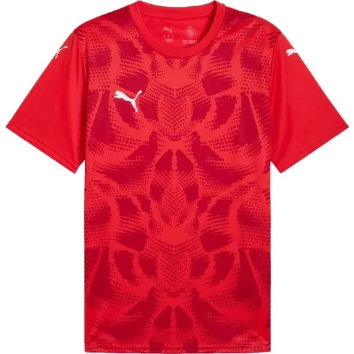 Puma TEAMULTIMATE JERSEY Pánský fotbalový dres, červená, velikost
